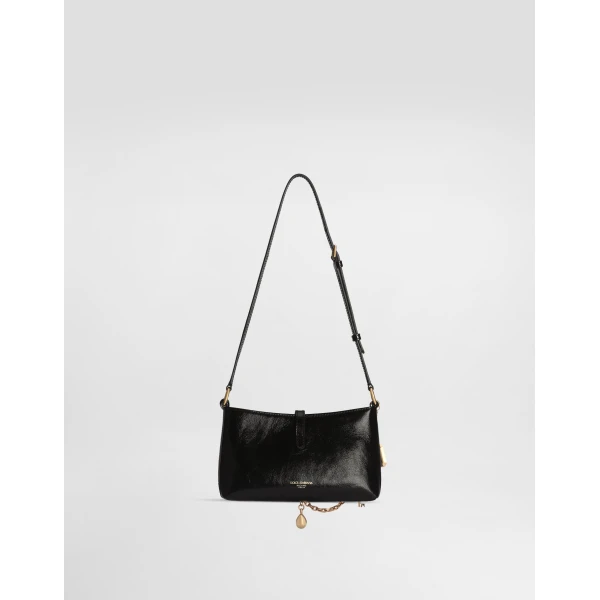 Lock shoulder bag in calfskin - Image 4