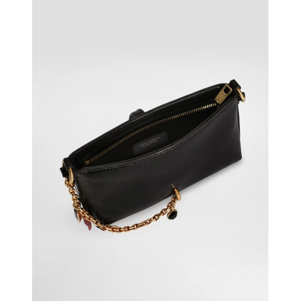 Lock shoulder bag in calfskin - Image 6