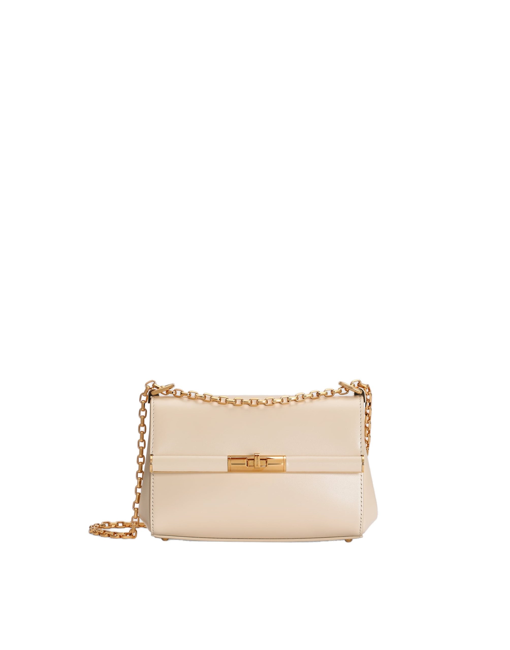 Dolce & Gabbana Marlene shoulder bag in calfskin in White | Buy Bags at Luxury Shoes Dolce & Gabbana Marlene shoulder bag in calfskin