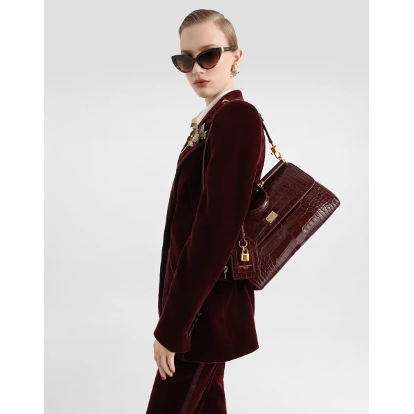 Medium My Sicily bag in alligator - Image 2
