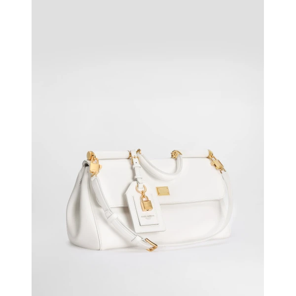 Medium My Sicily handbag in calfskin - Image 4