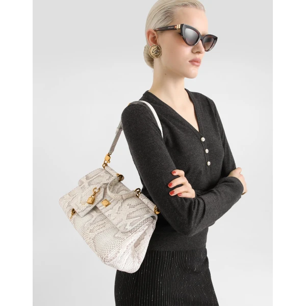Medium My Sicily handbag in python - Image 2