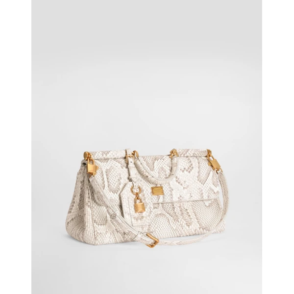 Medium My Sicily handbag in python - Image 4
