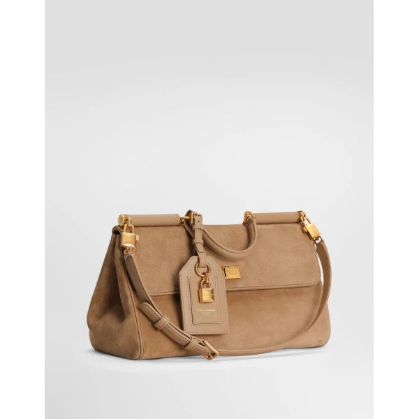 Medium My Sicily handbag in split calfskin - Image 2