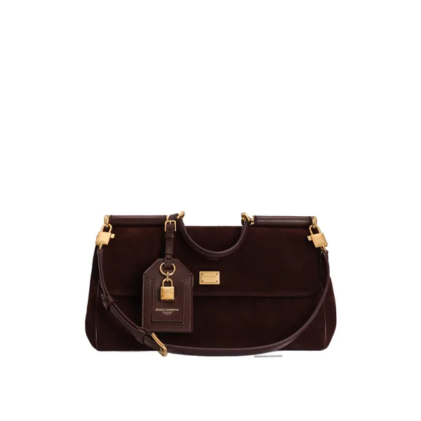 Medium My Sicily handbag in split calfskin