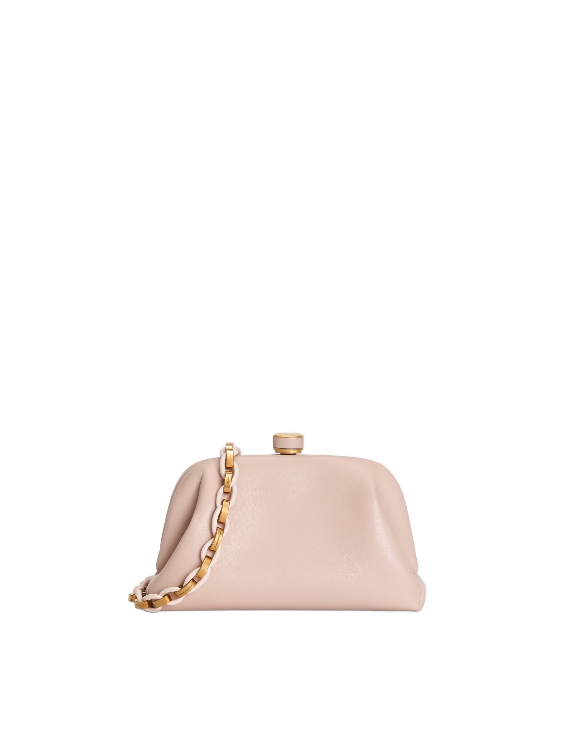 Dolce & Gabbana Mini Grandma handbag in plongé nappa leather in Pale Pink | Buy Bags at Luxury Shoes Dolce & Gabbana Mini Grandma handbag in plongé nappa leather