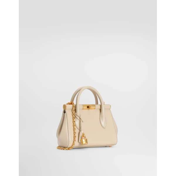Mini Marlene day handbag in calfskin - Image 4