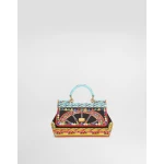 Dolce & Gabbana Mini carretto-print Sicily handbag