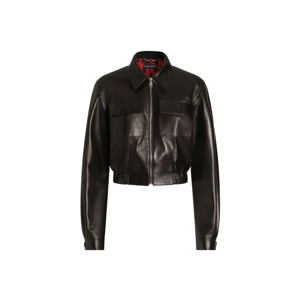 Nappa leather jacket