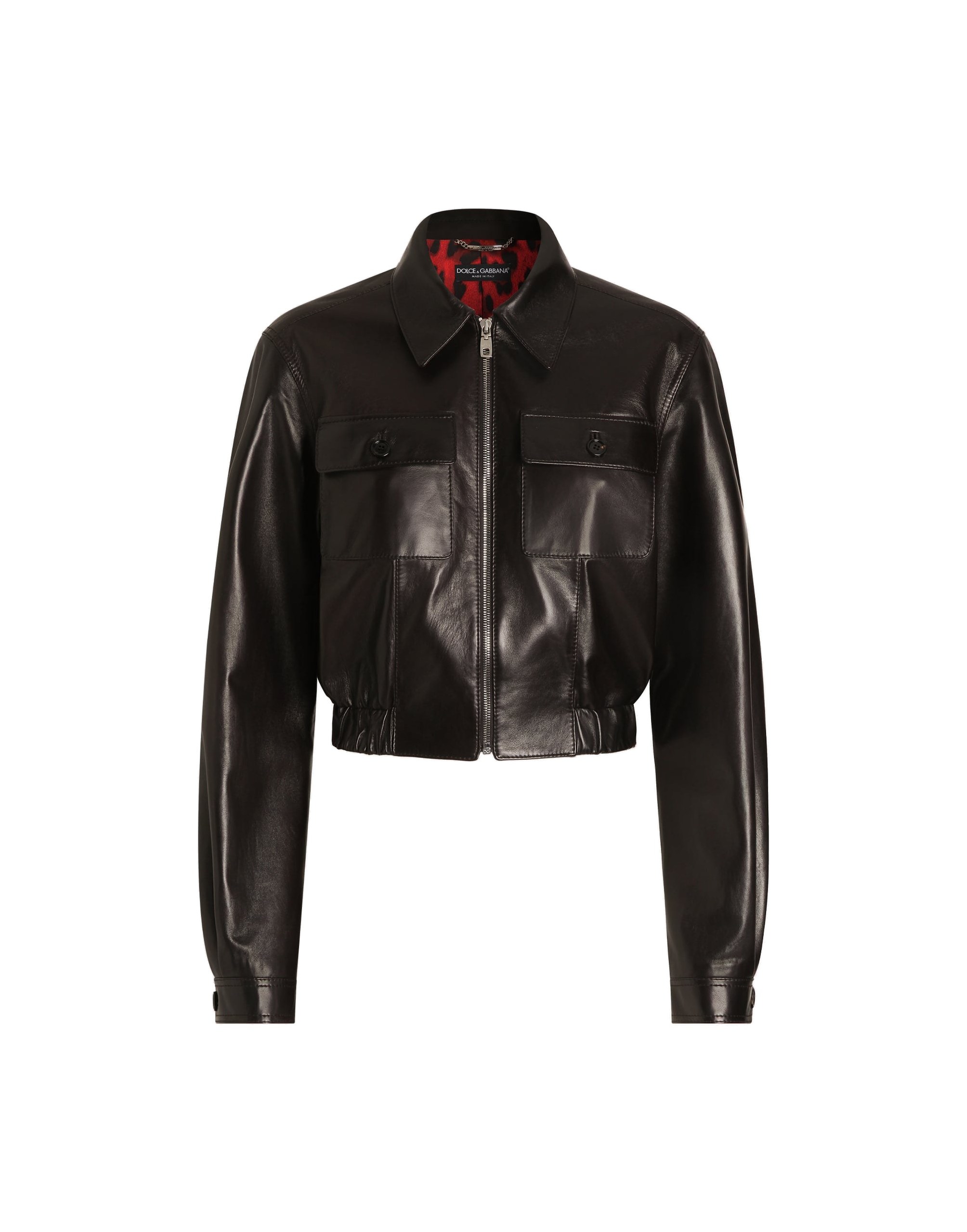 Dolce & Gabbana Nappa leather jacket | Jackets | Luxury Shoes Dolce & Gabbana Nappa leather jacket