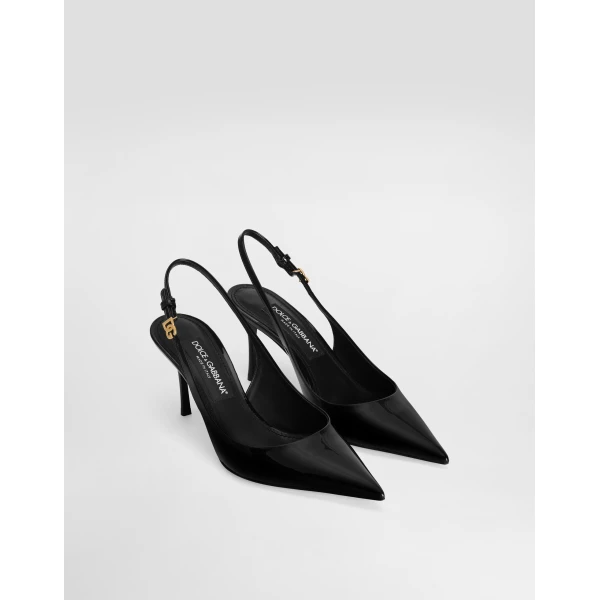 Patent leather slingback - Image 2