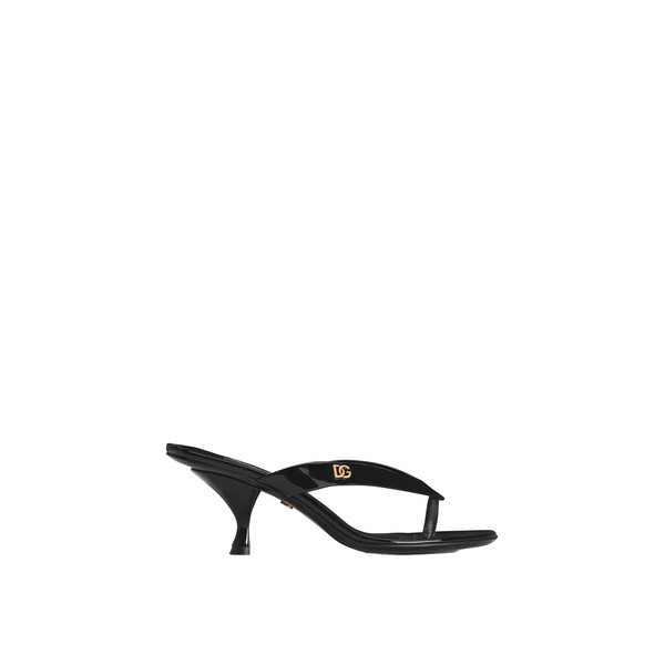 Dolce & Gabbana Patent leather thong sandal