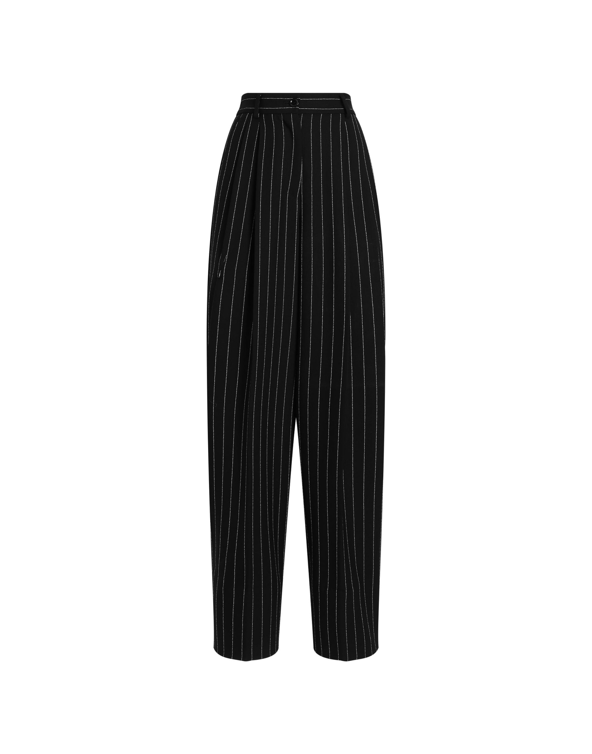 Dolce & Gabbana Pinstripe virgin wool trousers | Pants | Luxury Shoes Dolce & Gabbana Pinstripe virgin wool trousers
