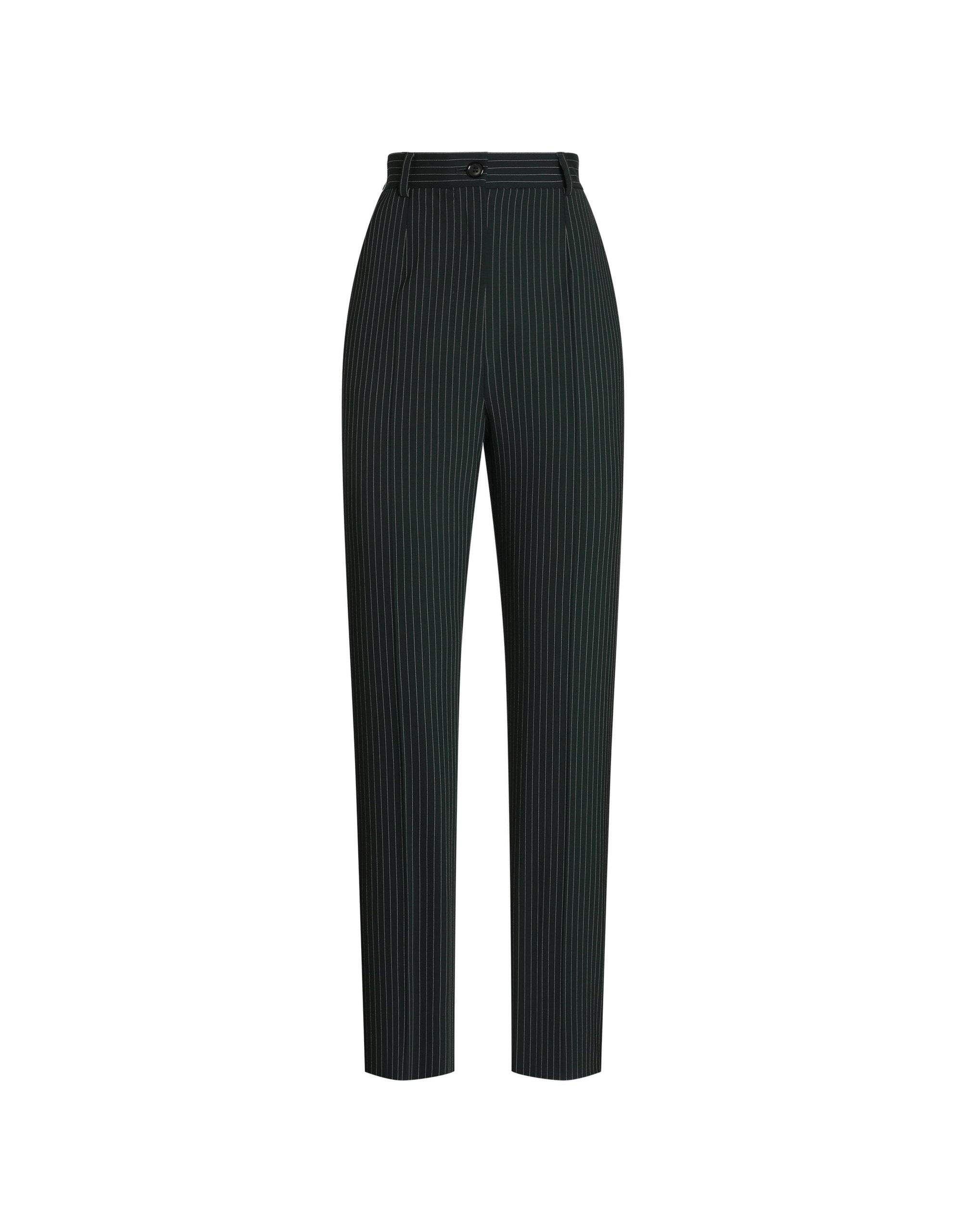 Dolce & Gabbana Pinstripe wool trousers | Pants | Luxury Shoes Dolce & Gabbana Pinstripe wool trousers