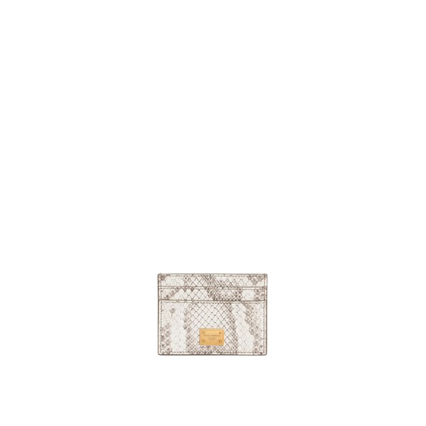 Dolce & Gabbana Python card holder