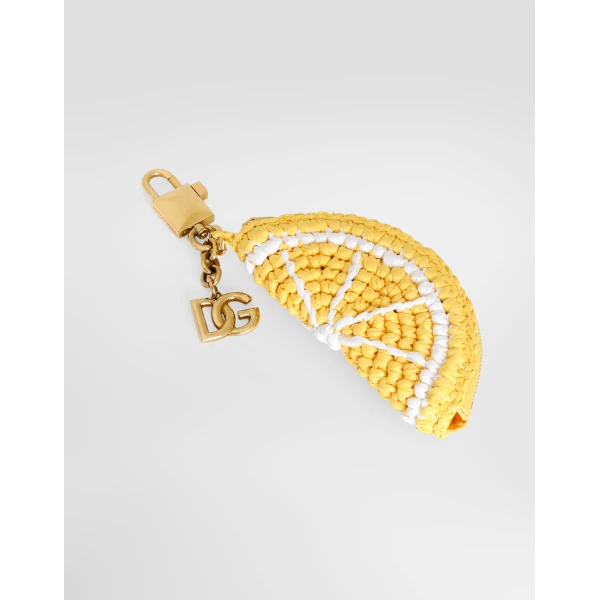 Raffia charm key ring - Image 3