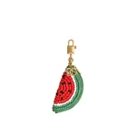 Dolce & Gabbana Raffia charm key ring