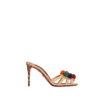 Dolce & Gabbana Raffia mules with embroidery