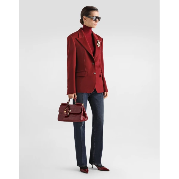 Ribbed cashmere turtleneck pullover - Image 2
