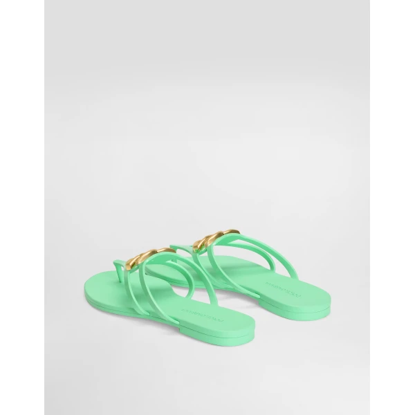 Rubber beachwear flip-flops - Image 3
