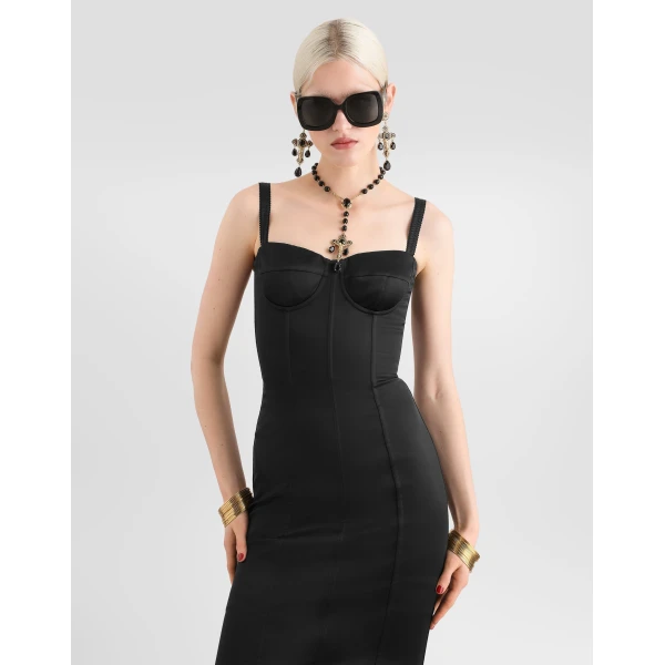 Satin dress - Image 4