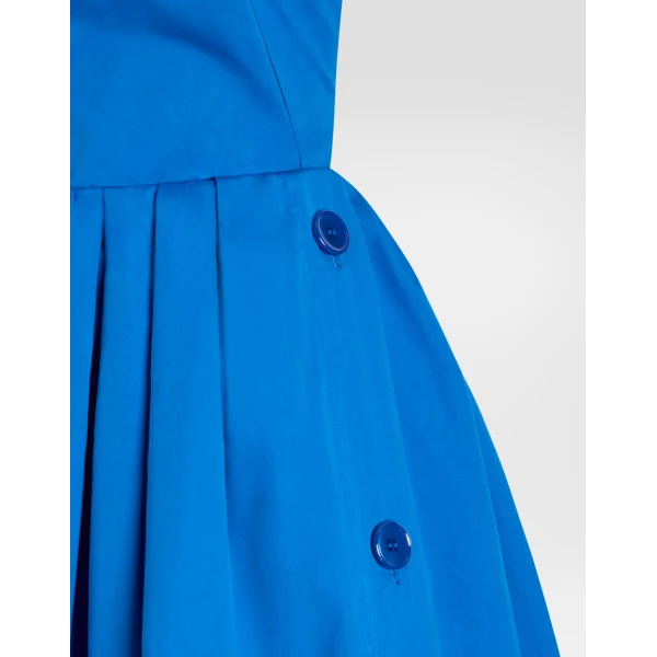 Short dress in cotton - Image 3