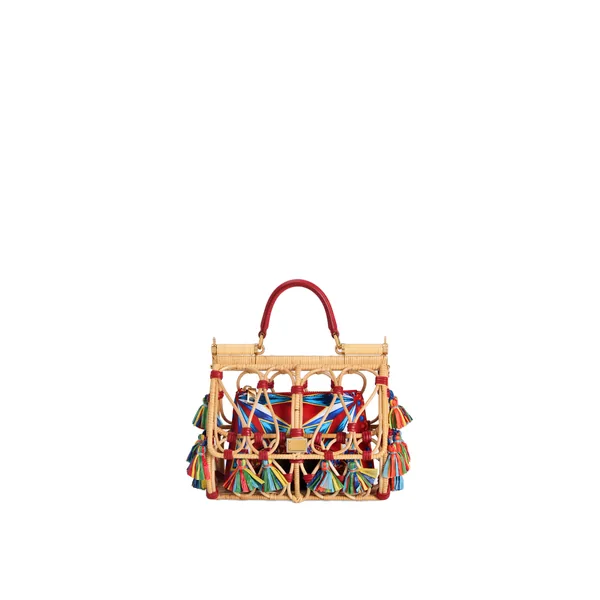Sicily handbag with embroidery