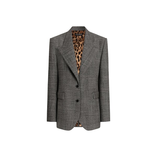 Dolce & Gabbana Single-breasted wool jacket