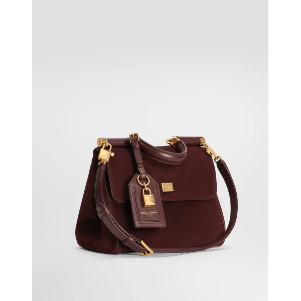 Small My Sicily handbag in split calfskin - Image 2