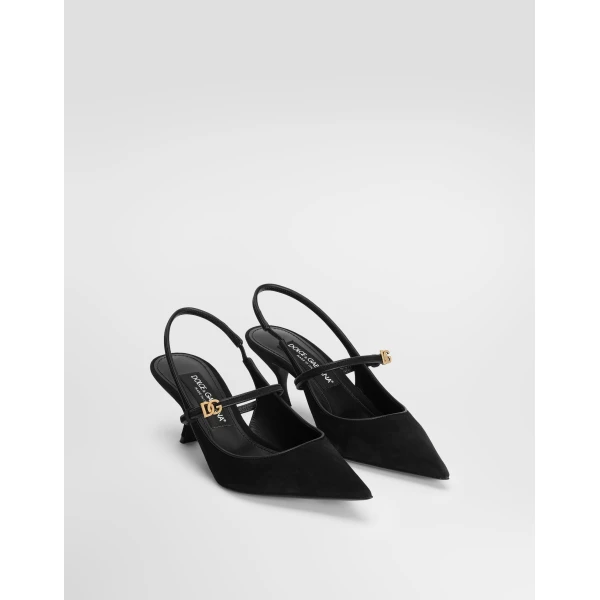 Suede slingback - Image 2