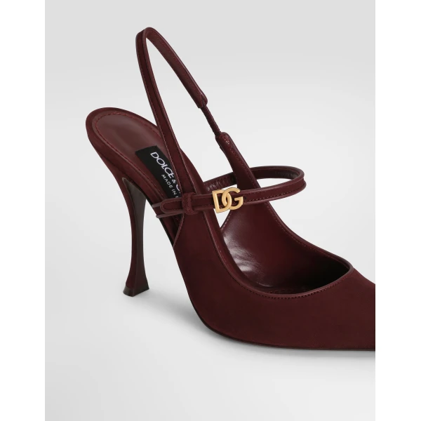 Suede slingback - Image 4