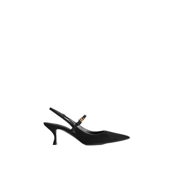 Suede slingback