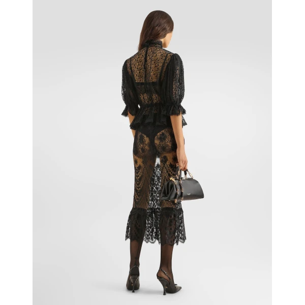 Tulle top with embroidery - Image 3
