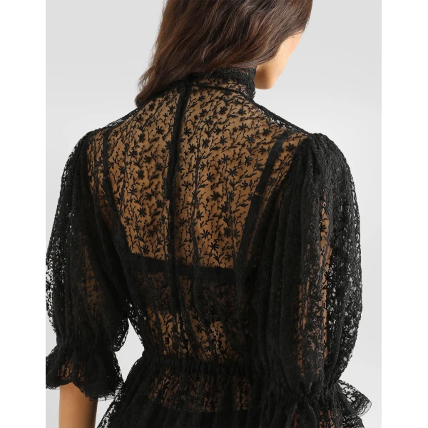 Tulle top with embroidery - Image 5