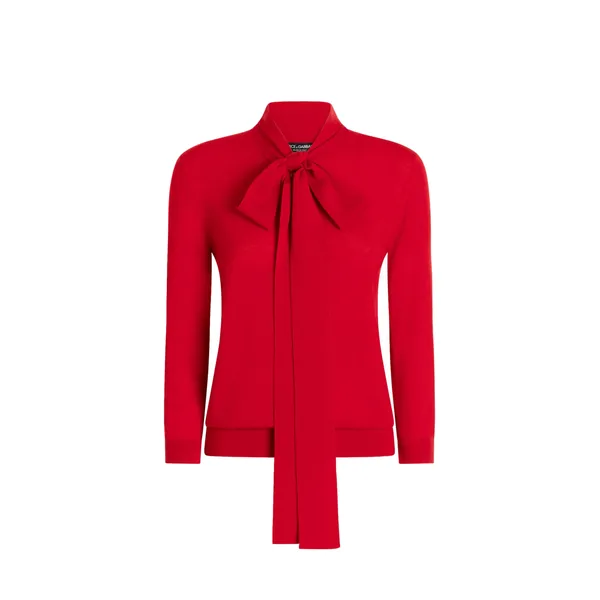 Virgin wool pullover