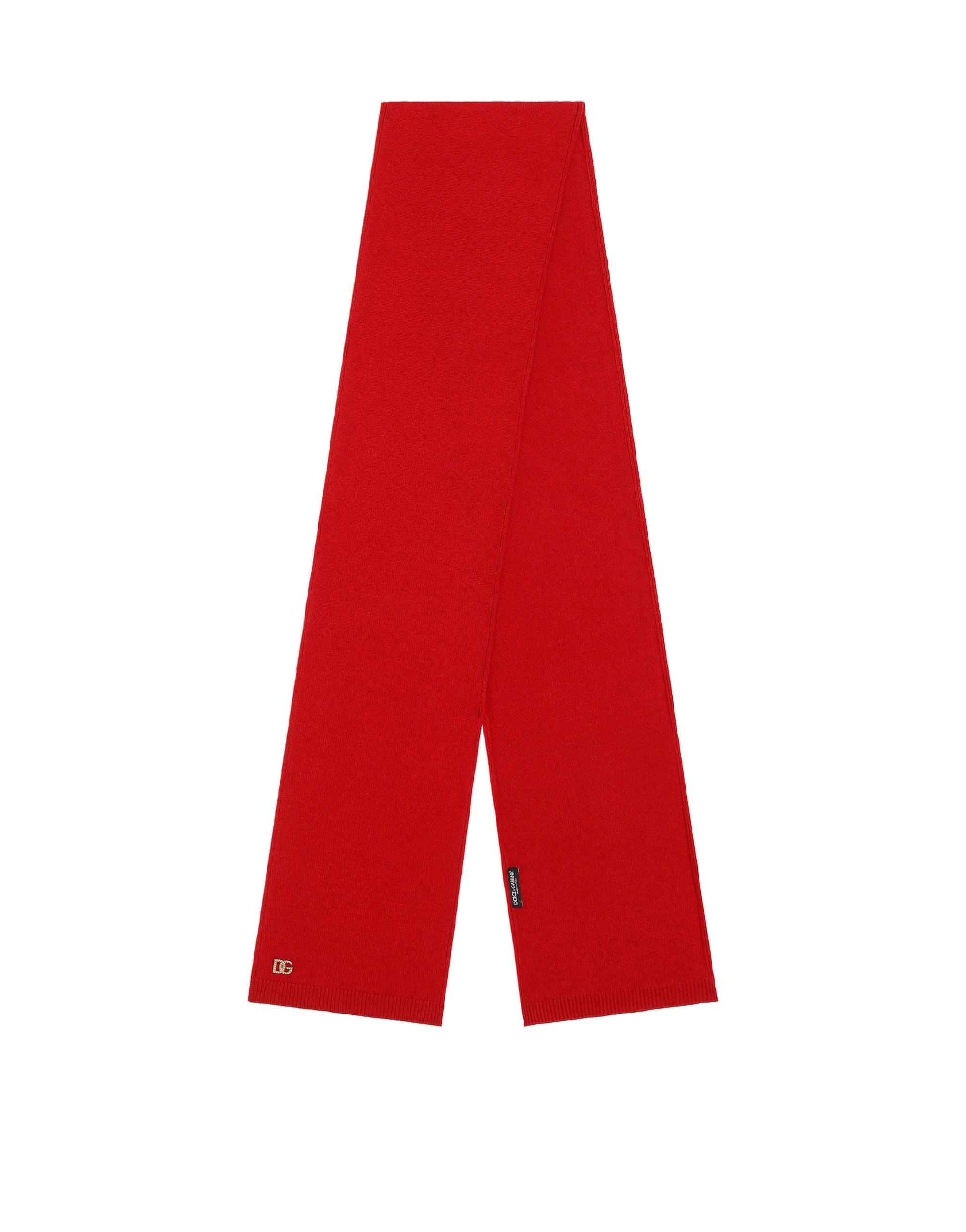 Dolce & Gabbana Virgin wool scarf in Red | Buy Accessories at Luxury Shoes Dolce & Gabbana Virgin wool scarf