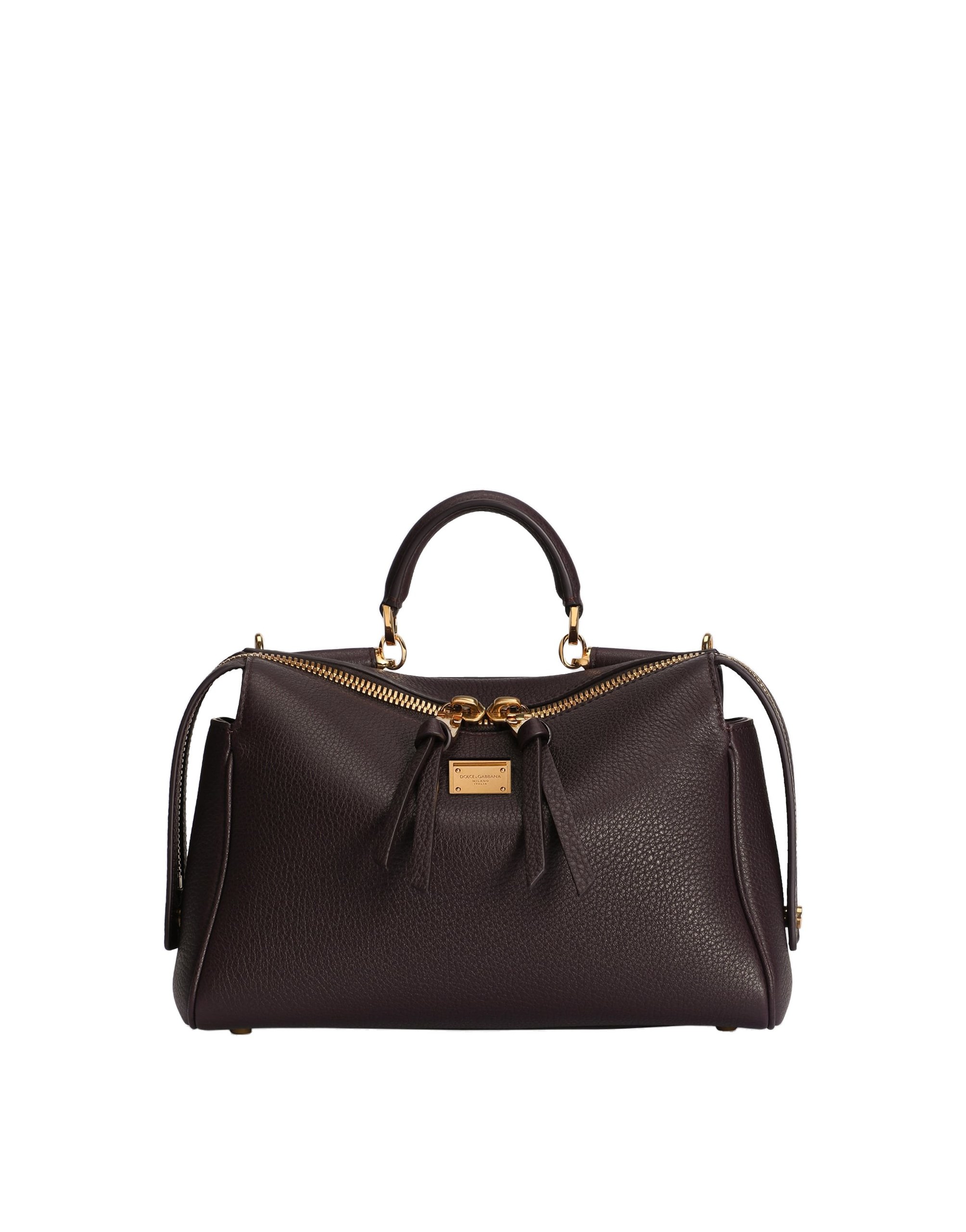 Dolce & Gabbana Vittoria handbag in calfskin in Bordeaux | Buy Bags at Luxury Shoes Dolce & Gabbana Vittoria handbag in calfskin
