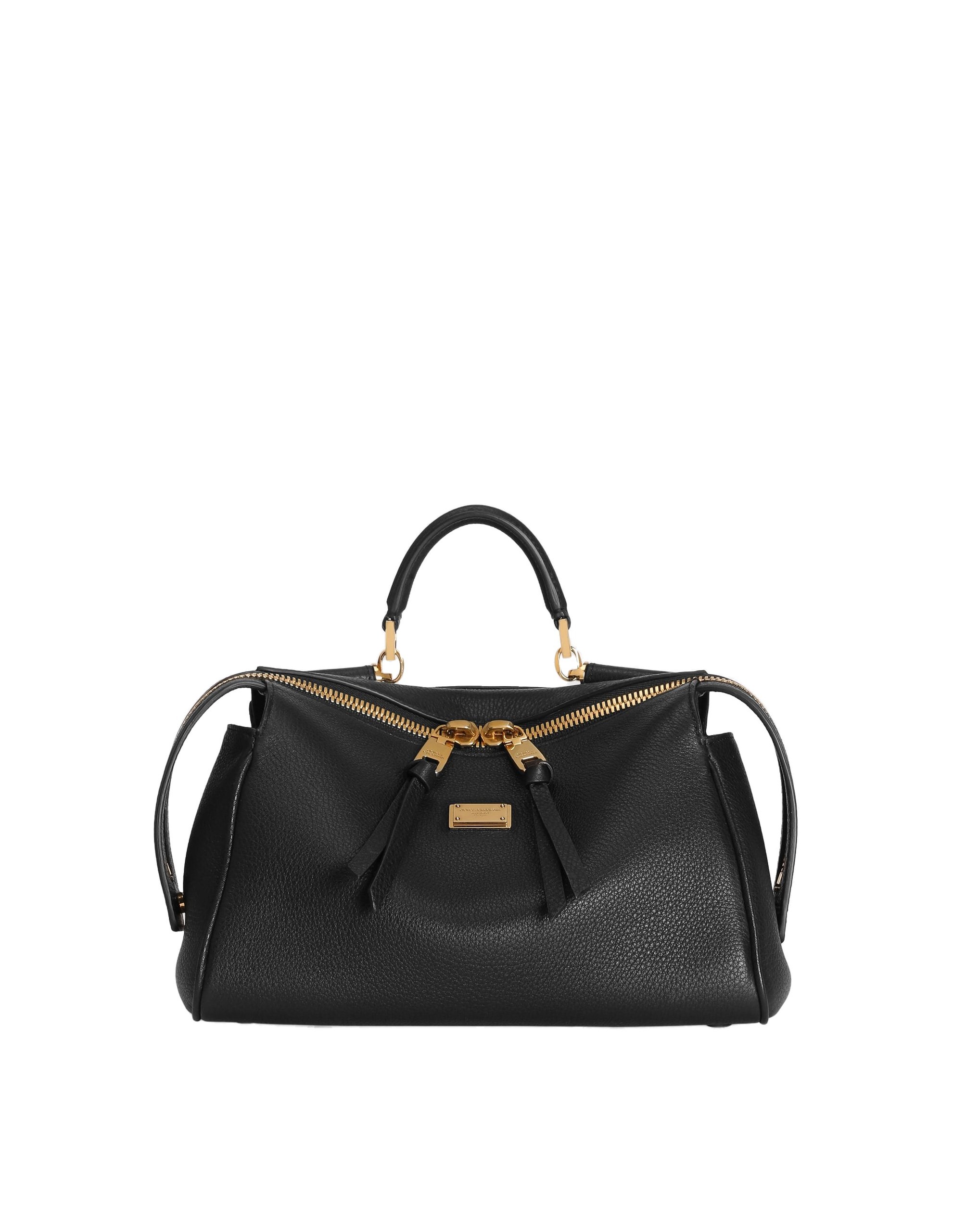 Dolce & Gabbana Vittoria handbag in calfskin in Black | Buy Bags at Luxury Shoes Dolce & Gabbana Vittoria handbag in calfskin