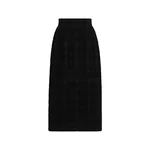 Dolce & Gabbana Wool-blend check bouclé skirt