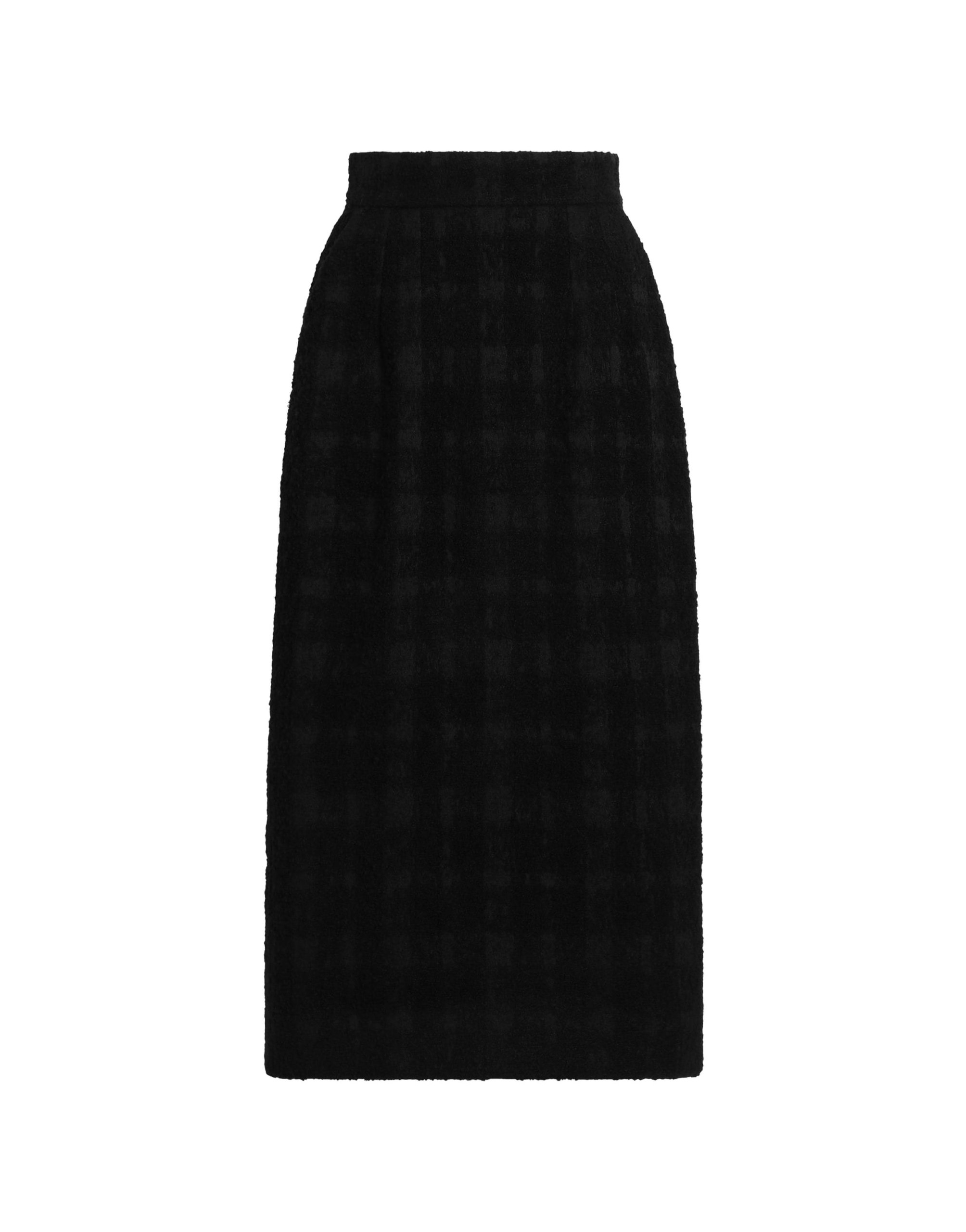 Dolce & Gabbana Wool-blend check bouclé skirt | Skirts | Luxury Shoes Dolce & Gabbana Wool-blend check bouclé skirt