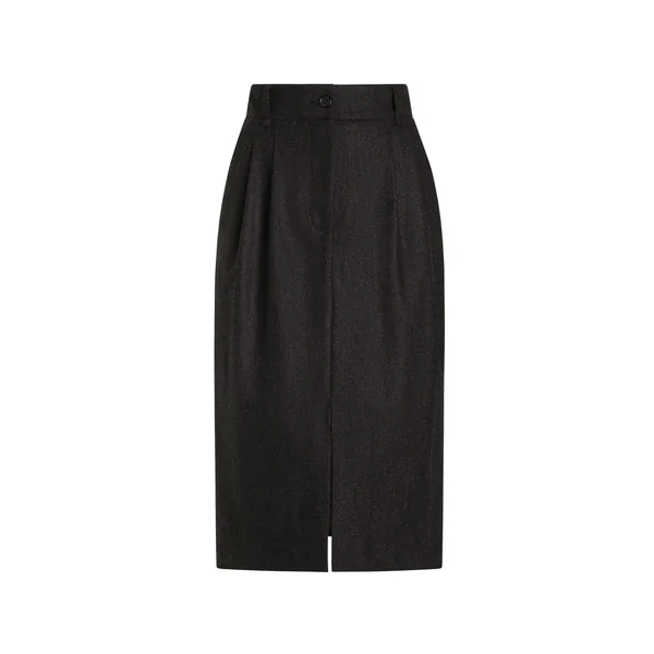 Dolce & Gabbana Wool flannel skirt