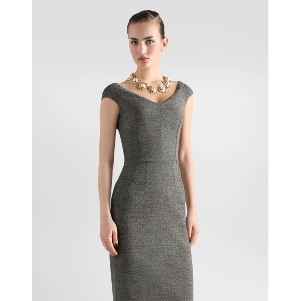 Wool sheath dress - Image 4