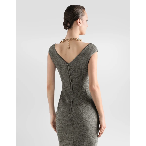 Wool sheath dress - Image 5