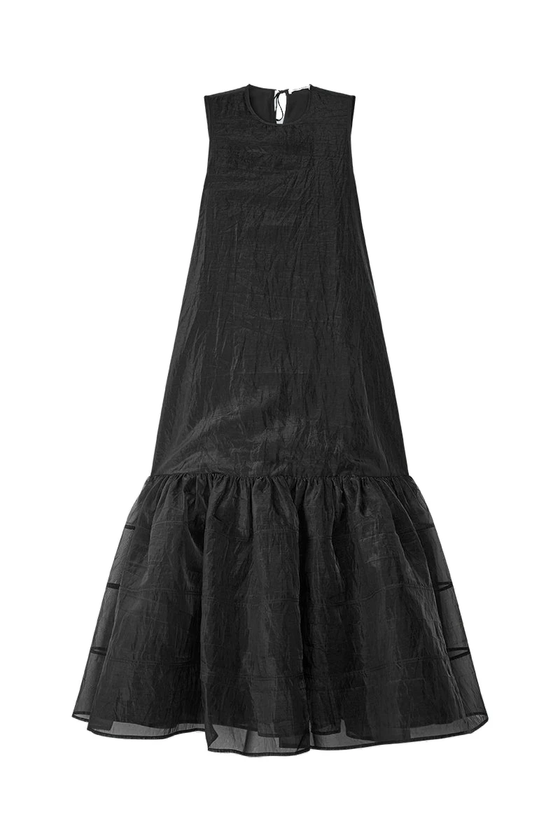 Dolly-Gown-in-Black-Cecilie-Bahnsen-Dresses-white Cecilie Bahnsen gown