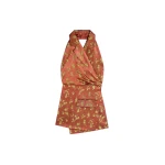 Dries Van Noten Backless jacquard top in Rust | Tops | Luxury Shoes 