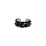 Dries Van Noten Beaded cuff bracelet in Black
