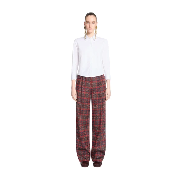 Boxy mini shirt in White - Image 2