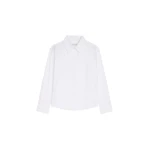 Dries Van Noten Boxy mini shirt in White | Tops | Luxury Shoes 