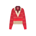 Dries Van Noten Boxy wool sweater in Red | Knitwear | Luxury Shoes 