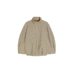 Dries Van Noten Checked bomber jacket in Tan | Jackets | Luxury Shoes 